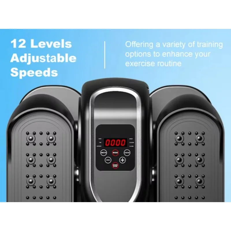 Mini Under Desk Legs Foot Cycle Electric Elliptical Stepper Machine Cross Trainer Pedal Exerciser Bike for Elderly 2026 view 5