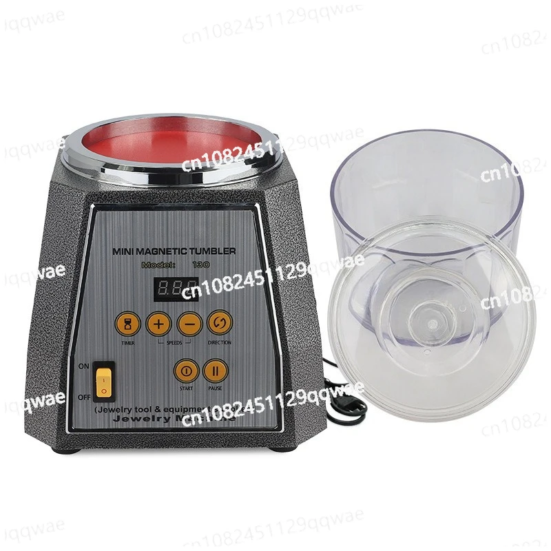 New! KT-130 MAGNETIC TUMBLER 220V- JEWELRY POLISHER & FINISHING TOOL