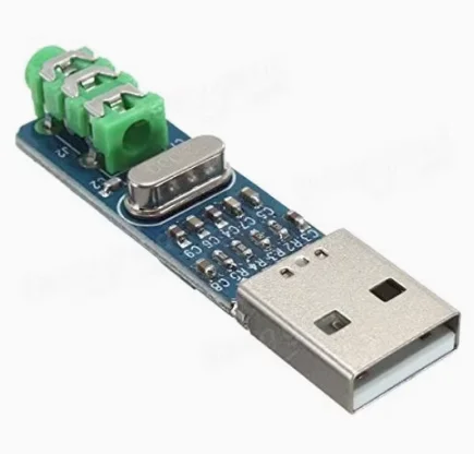 5PCS/LOT 5V USB Powered PCM2704 MINI USB Sound Card DAC decoder board for PC Computer