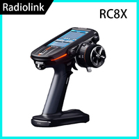 Future Flight RadioLink RC8X Remote Control for RC Truck 8 Channels 2.4ghz Multiple Mix Control FPV Car Boats Pistol Transmitter