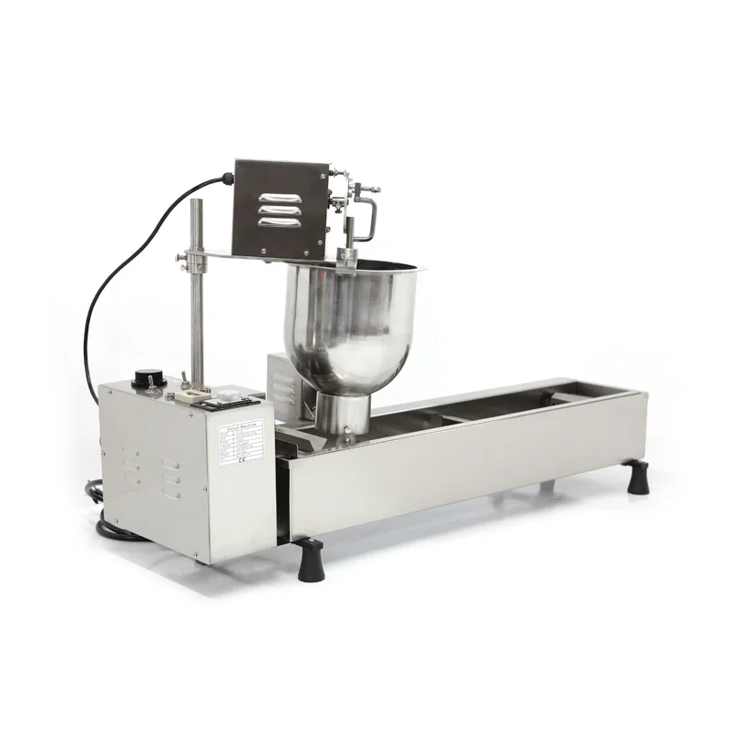 Hot Sale Commercial 220v 3kw Mechanical Single Row Automatic Donut Making Machine With 500PCS/H