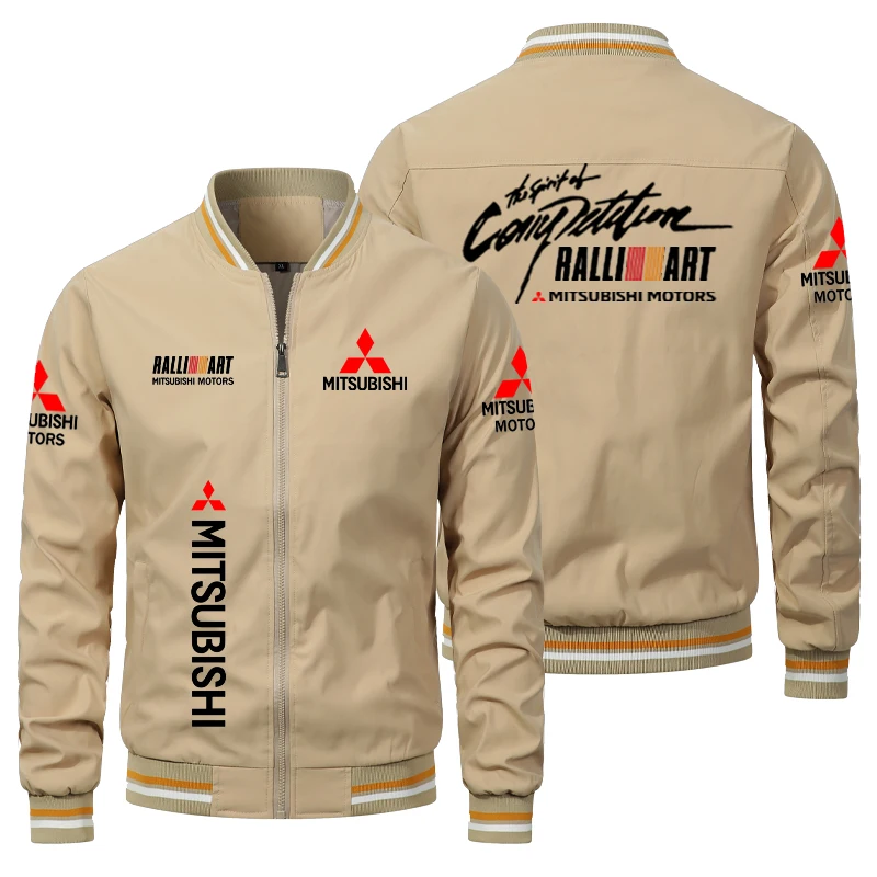 2025 Mitsubishi Racing Team Official Jacket Sports Racing Suit Unisex Oversized Top Evo Retro Jacket