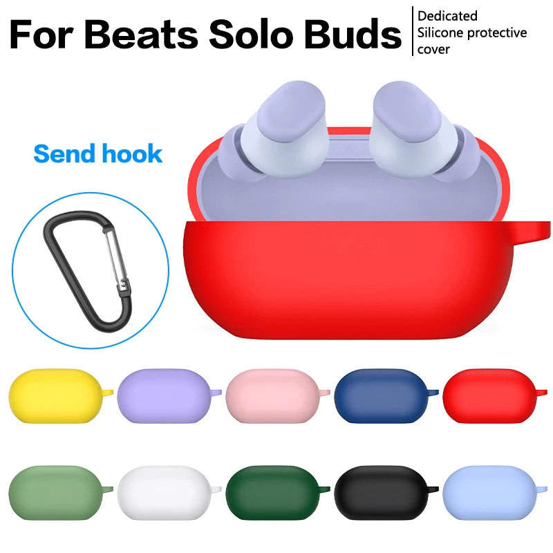 

Bluetooth Headset Silicone Protective Cover, Anti-fall, Anti-scratch, Simple Business Keychain, Suitable For Solo Buds