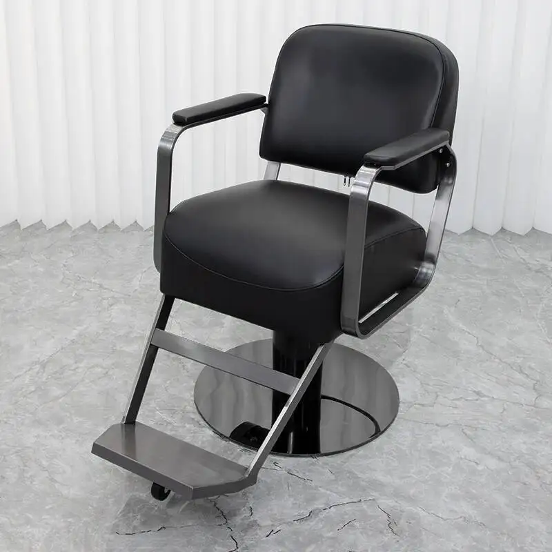 Стулья Профессиональное косметическое оборудование Круглый эргономичный стул для парикмахерского салона Роскошные кресла для парикмахерской Мебель для салона
