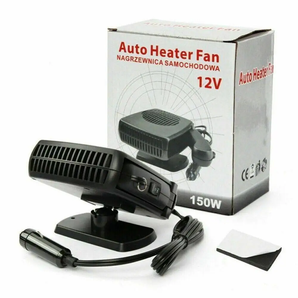 200W 12V/24V Multifunctional Portable Electric Car Heater Defroster Demister Windshield Defroster