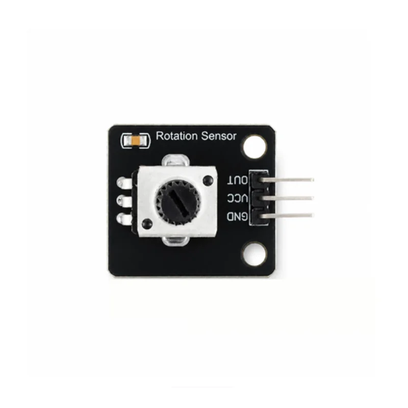 2PCS Rotary Potentiometer Module 10K Knob Encoder Rotation Sensor Analog Output 0-5V Electronic Building Block for Arduino