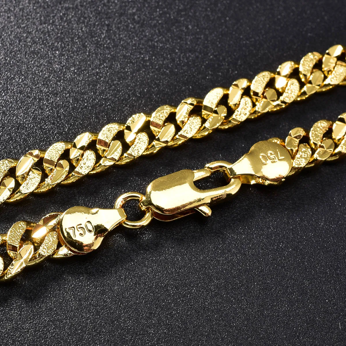 Neue kubanische Kette Halskette für Männer und Frauen Hip Hop Punk Party Bankett Schmuck Accessoires Geschenke – Detail 5