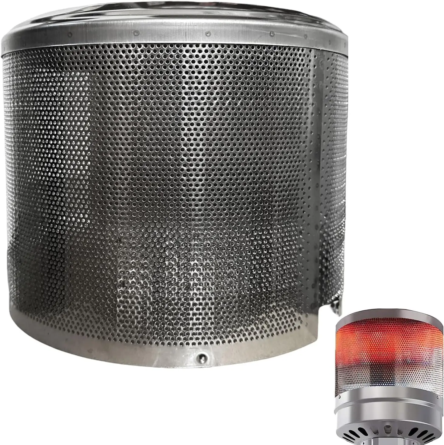 

Замена экрана горелки обогревателя для патио из нержавеющей стали, диаметр 10,75 дюйма, простая установка для наружных газовых обогревателей