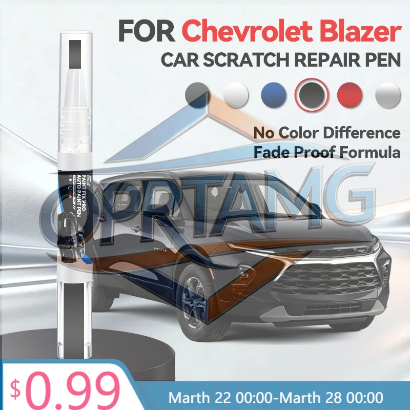 

Горячая новинка 2026: Наклейка для автомобиля Chevrolet Blazer 1995-2025 GMT330 GMT555, карандаш для ремонта краски, средство для удаления царапин, DIY автоаксессуар