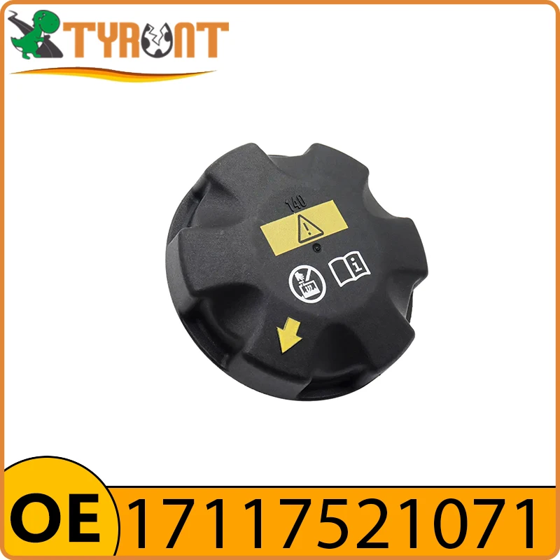 TYRNT Coolant Expansion Tank Radiator Cap 140P 200P #17117521071 17137516004 For BMW E90 E84 E70 E71 E87 E60 E91 E92 E93 E63 E64