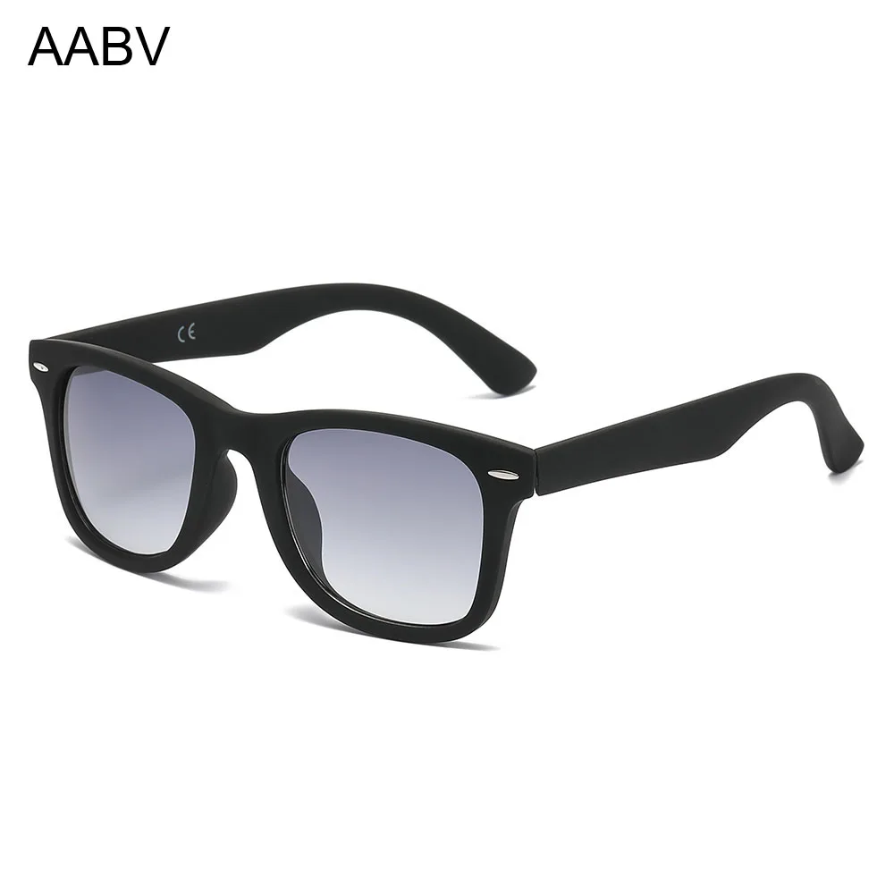 

AABV Rubber Paint Frame Sunglasses Men Women Classic Square Designer Gradient Grey Lens Sun Glasses Dropshipping 1009