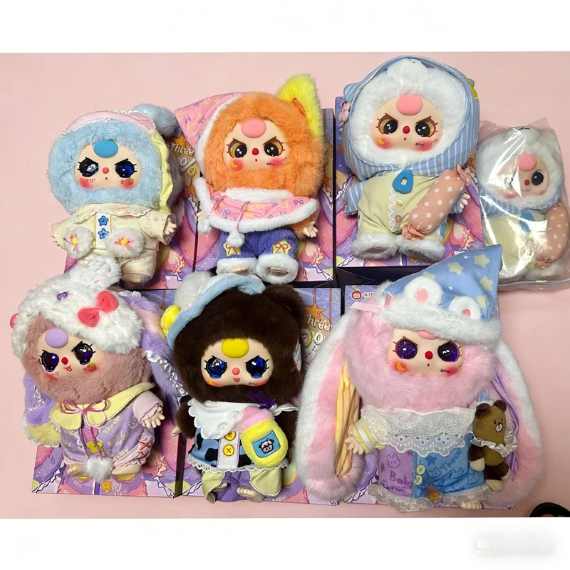 

Оригинальная плюшевая кукла Baby Three Sweet Dream 400% Soft Plush Doll в закрытой упаковке, модная игрушка-украшение, компаньон для сна, коллекционный подарок, в наличии