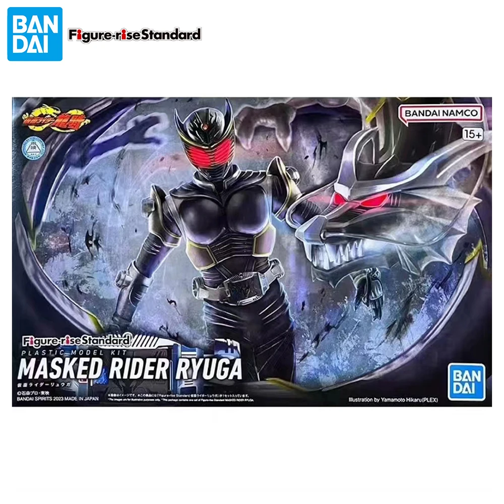 

In Stock Bandai Figure-rise Standard Kamen Rider Ryuuga (Kamen Rider Ryuuki) Nice Assembling Anime Action Figure Model Kit Toys