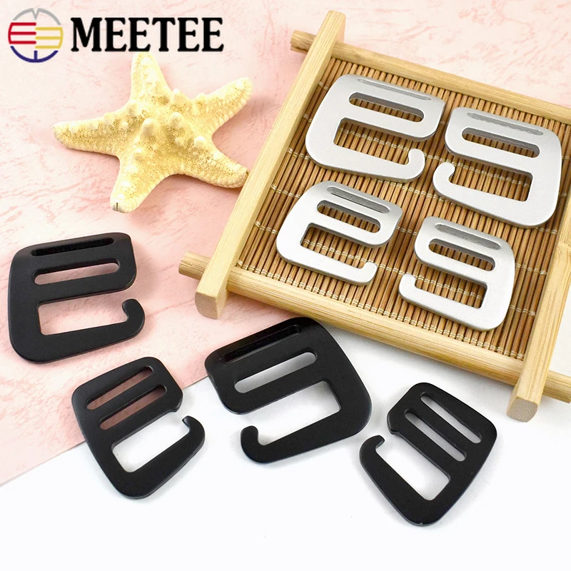 

10/20Pcs 20/25mm G Hook Metal Buckles Backpack Adjust Buckle Pet Collar Tri-Glide Slider Clasp Hardware Accessories for Handbags
