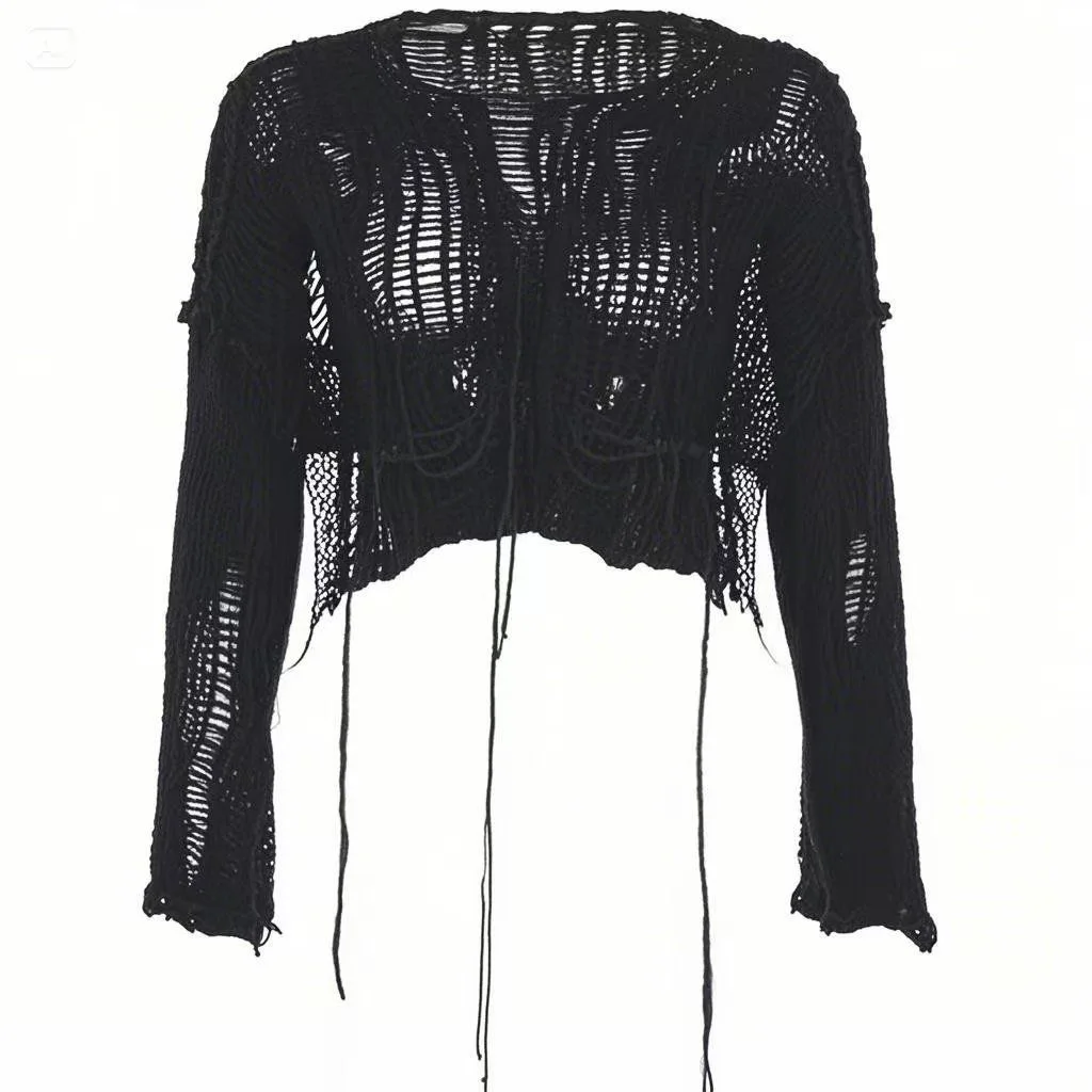 Thumbnail 3 - #92 Discounted Cropped Knit Sweaters Worth Buying