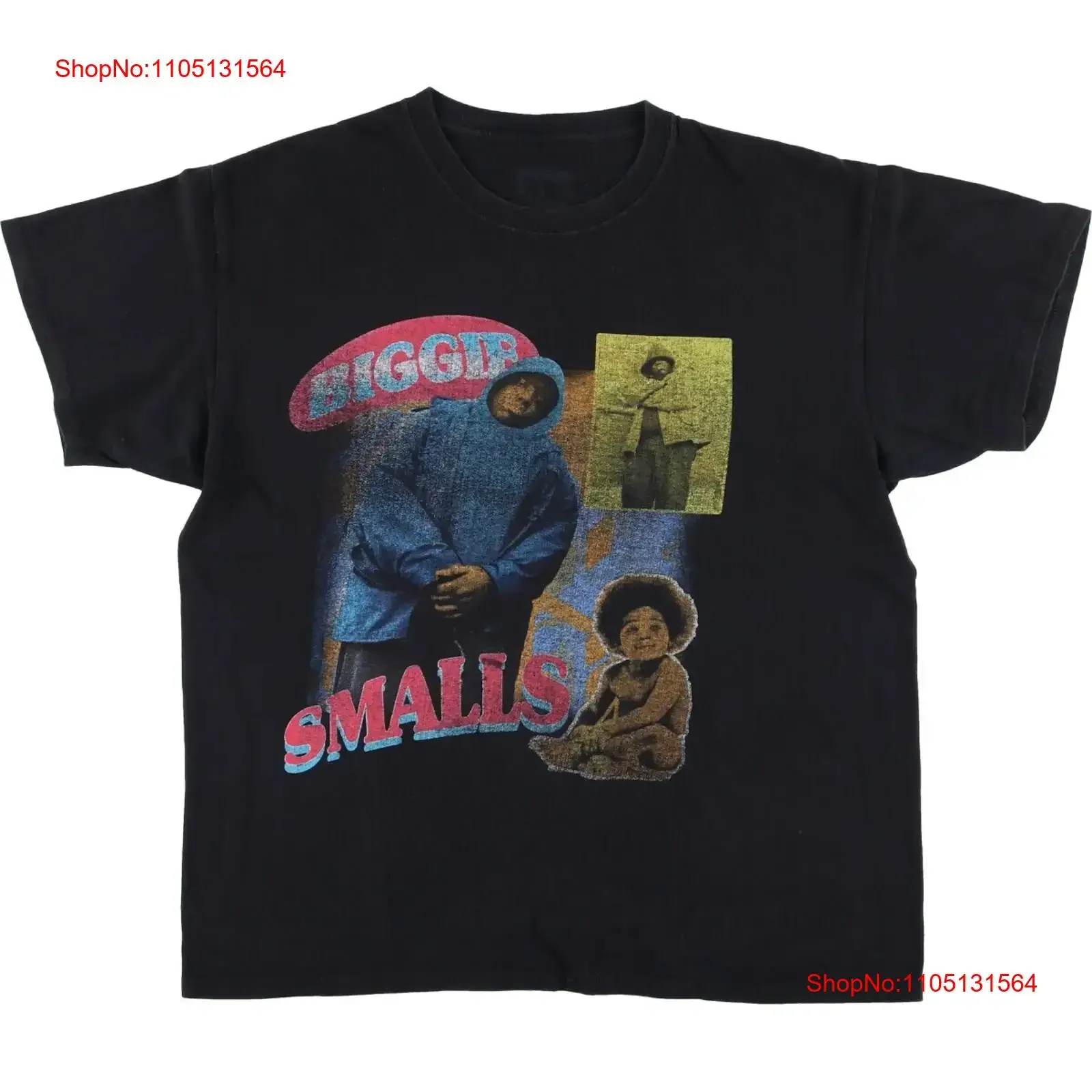 THE NOTORIUS BIG Rap T shirt Men's L size eaa472294 vintage Washed Comfortable designer clothes fashion Versatile homme