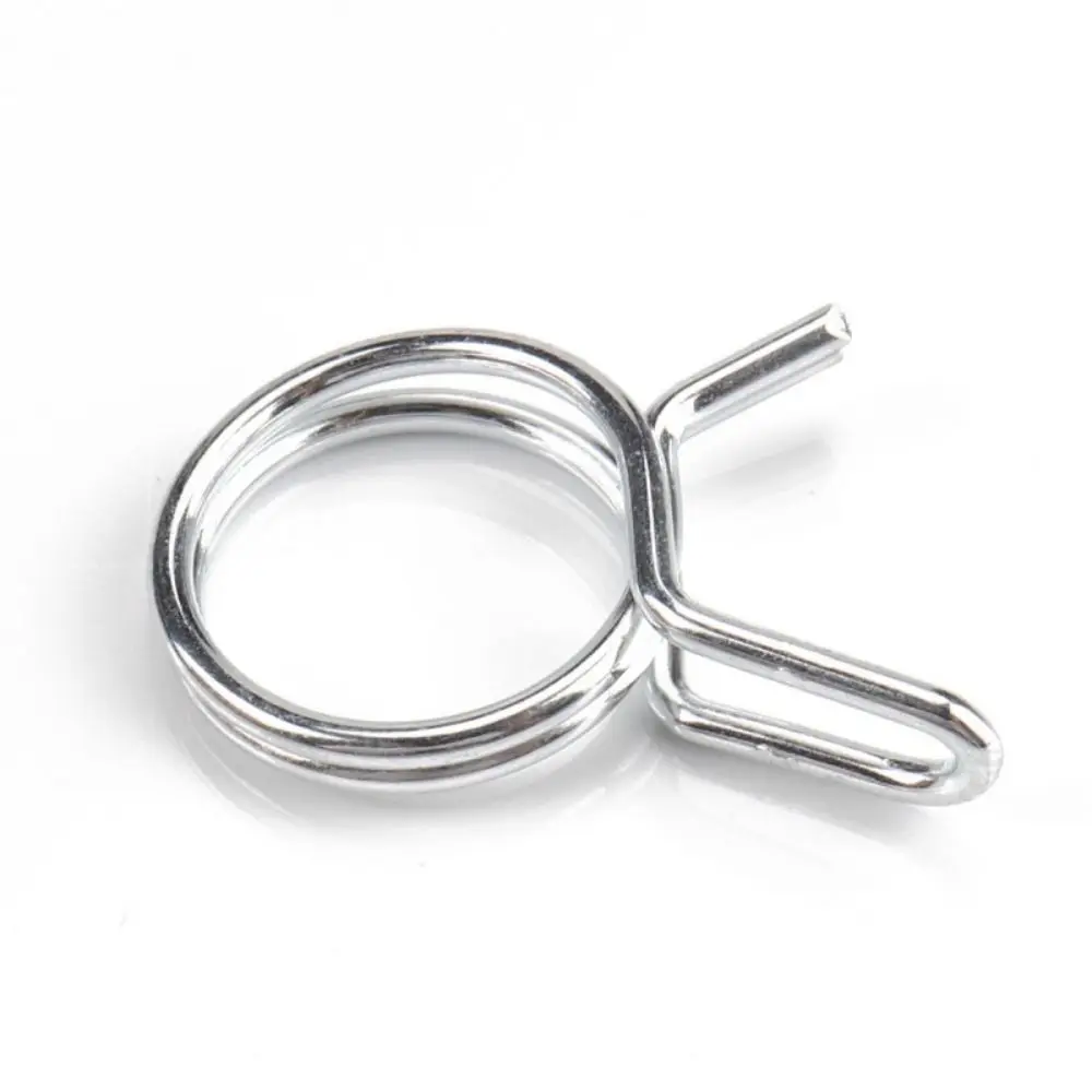 10Pcs/set 5mm-30mm 304 Stainless Steel Fuel Line Hose Tubing Spring Clips Clamps Assortment Kit Tube Spring Clips
