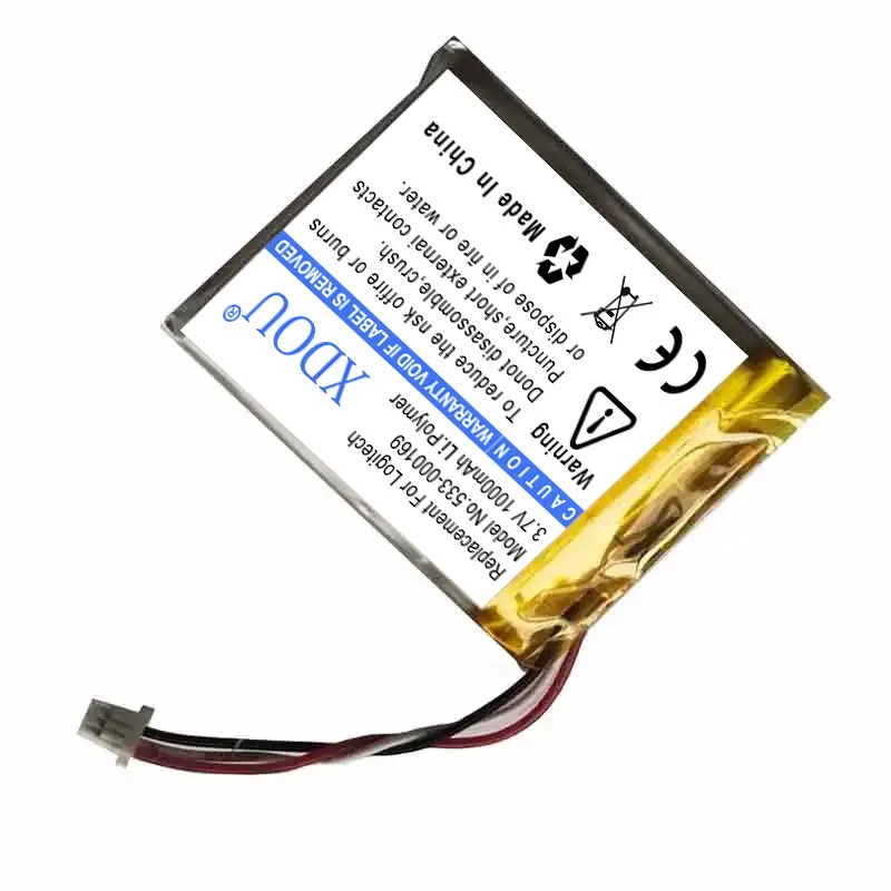 Brand-New 1000mAh Replaces 533-000191=533-000169 Battery For Logitech Astro A50 A20 Headset Batterie Accumulator+Tools
