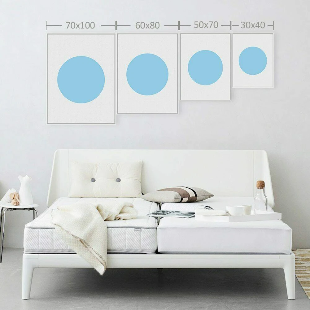 Brand New Poster Hanging Scrolls Hanger Poster Scrolls ＋ Cowhide Lanyard Natural Pine Wood Photo Picture Frame Photos 21cm-51cm