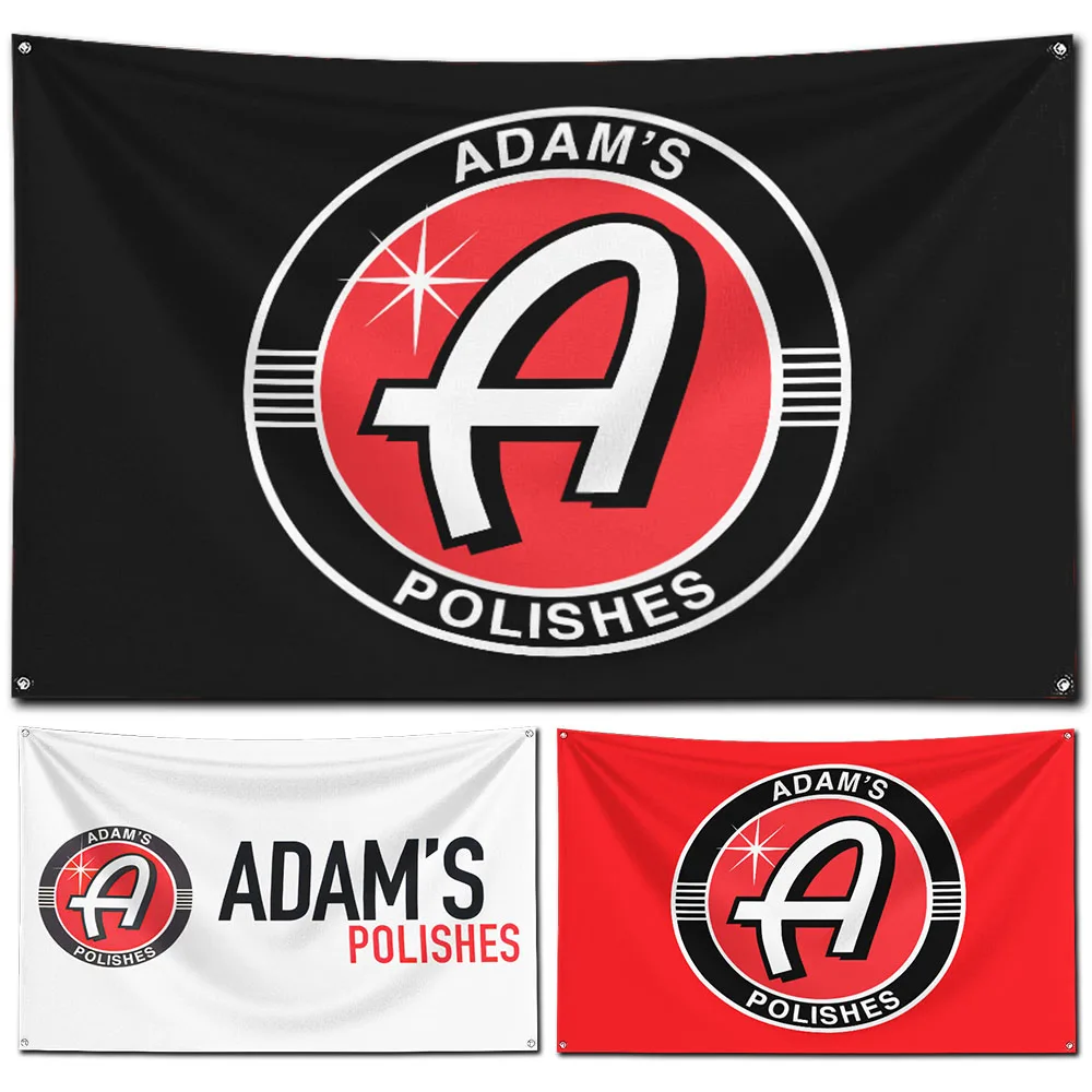 

3x5 Ft ADAMS PREMIUM CAR CARE Flag Polyester Digital Printing Banner for Garage Wall Art Out Door Decoration