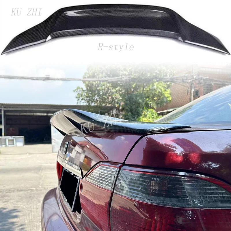 

For 1998-2002 Honda 6th Generation Accord CG5 Modified True Carbon Fiber Rear Spoiler Rear Wing