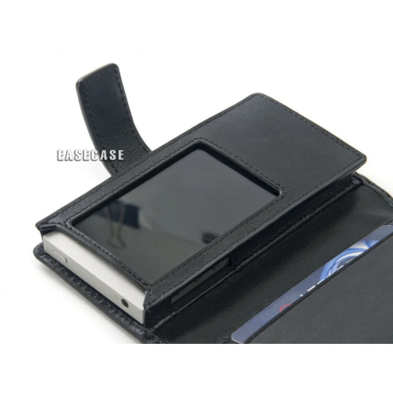 Casing Kulit Asli Buatan Kustom E4 untuk IRIVER Astell & Kern AK JR