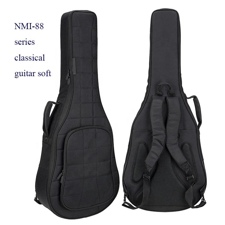 

High-end Deluxe Cube Design Thick Padded Guitar Case Soft Classical Guitar Bag