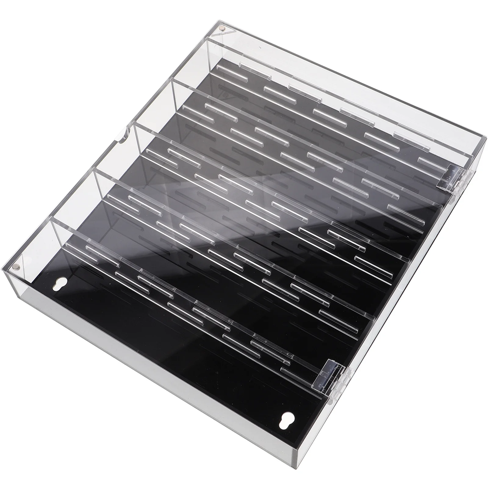 Coin Display Box Clear Transparent Coin Storage Container for Collectors Wear Resistant Protector for Coins Badges and Medals