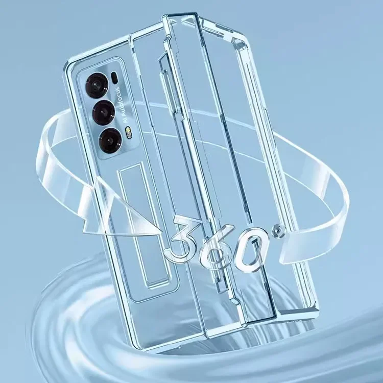 Armor Phantom Hinge For Honor Magic V2 5G 360 Full Protection Case Bracket Cover With Glass Flim