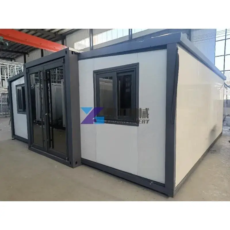 20FT Customized Luxury Movable Modular Prefabricated Tiny Mobile/Transportable Aluminium/Office Expandable Container House