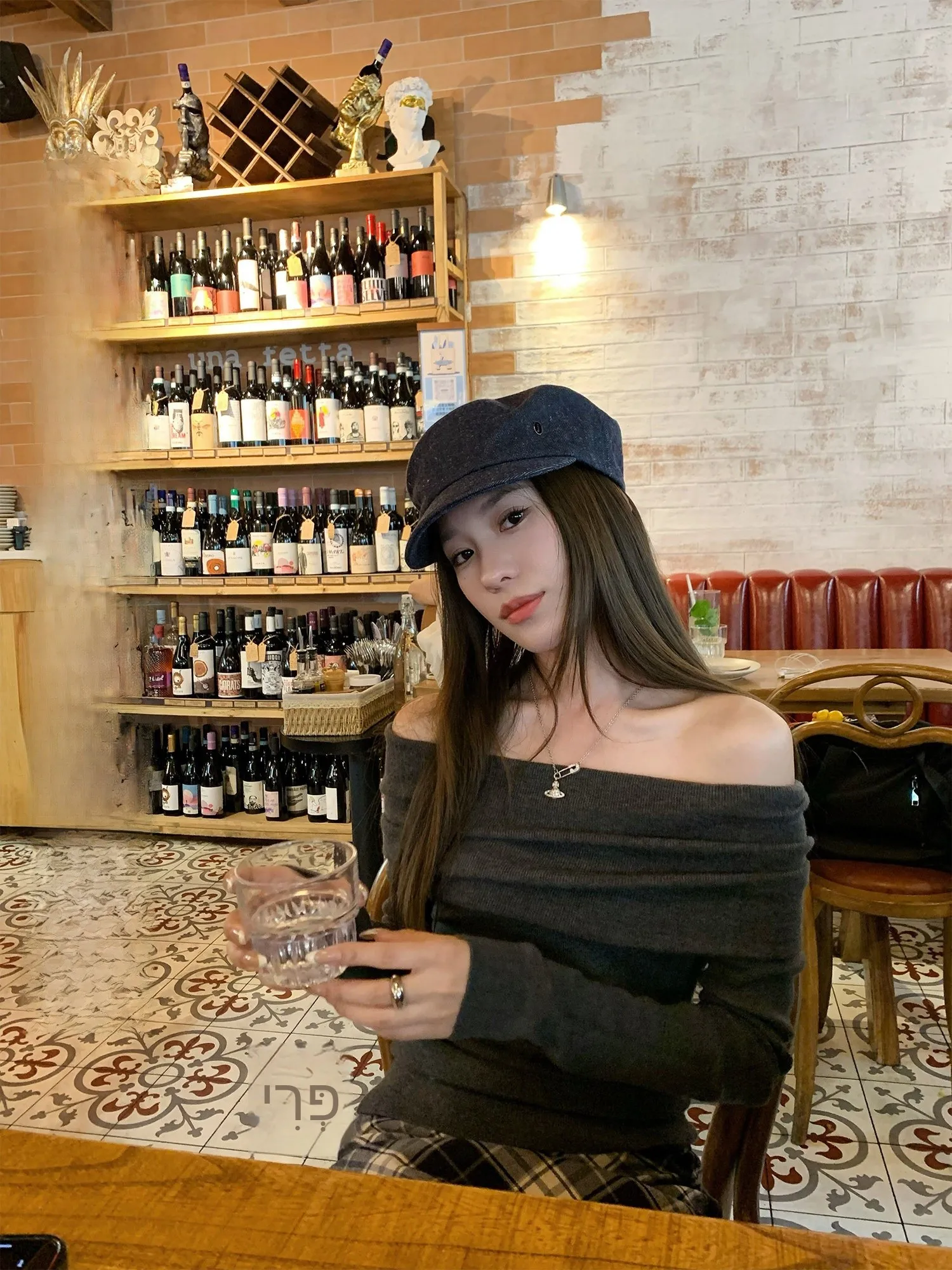 

Ele One-oulder Long Sve Knitwear Women's Faionable Slim Fit oulder Exposure Top Commute Sle Autumn Beau