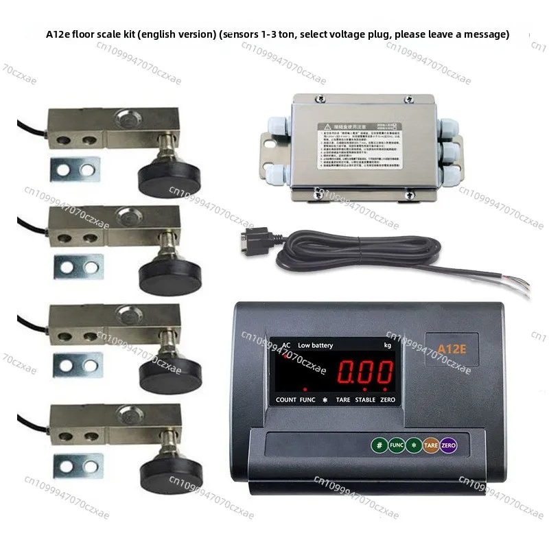 XK3190-A12E + Weighing Display Controller, Electronic Scale Small Scale Set Instrument English Version