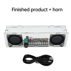 PAM8406 Bluetooth Speaker Kit DIY Soldering Project USB Electronic Amplifier Home Stereo Speaker DIY Kit for Leaning Soldering