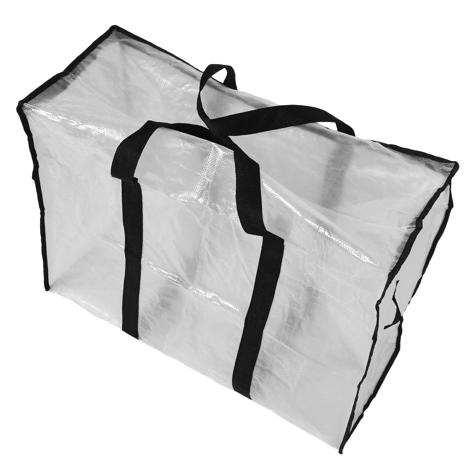 

Large Capacity Blanket Organizer Storage Bag Heavy Duty Waterproof Quilt Tote Bag with Handles for Moving Closet Storage