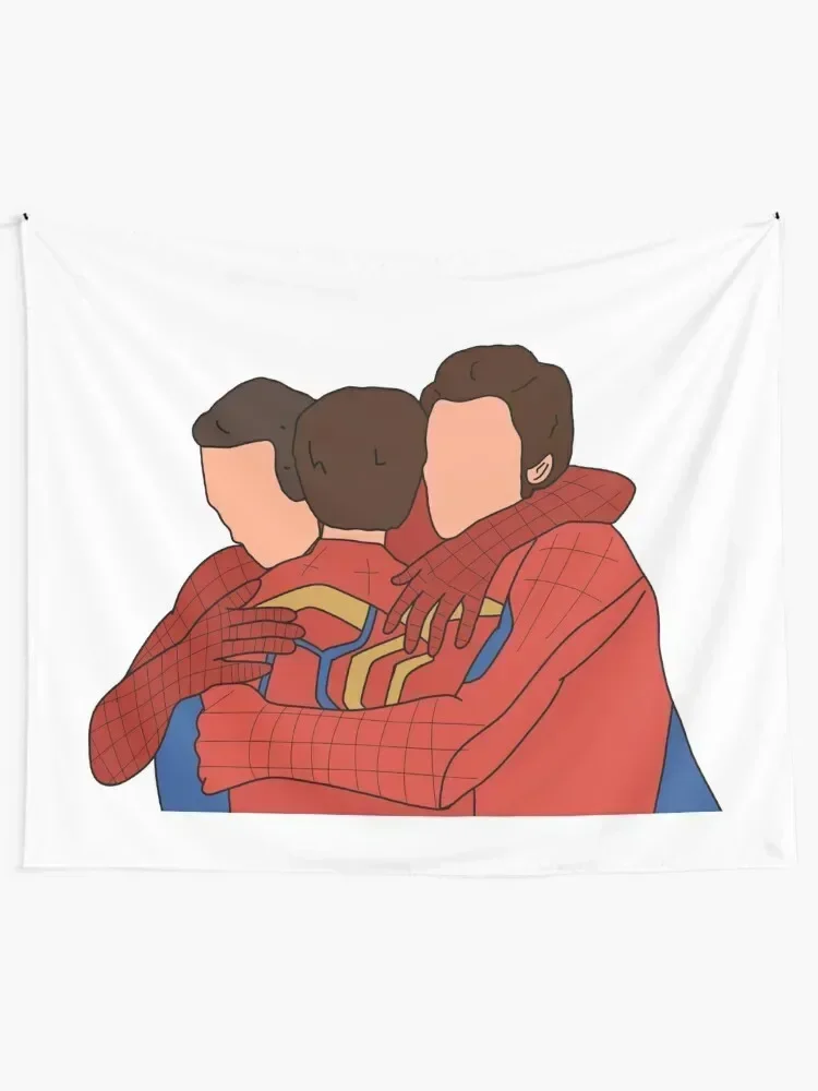 3 Spideys Hug NWH Tapestry Room Decoration Accessories Wall Hanging Decor Room Decor Tapestry