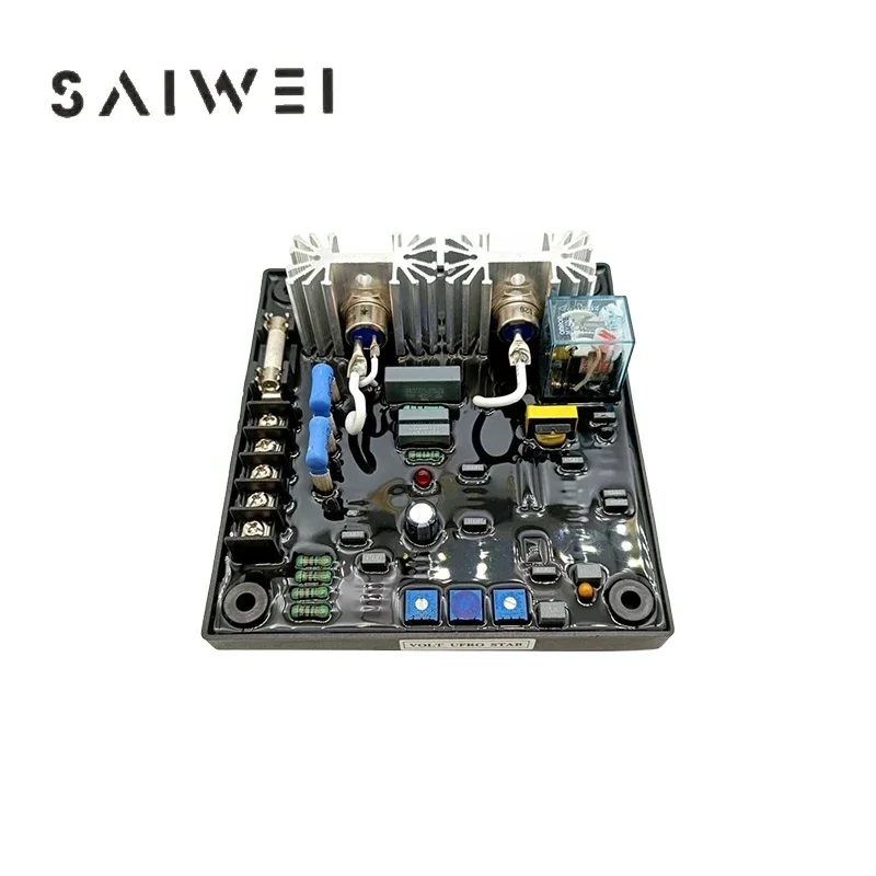 Pow50a Avr Automatic Voltage Regulator, Brushless And Brushless Generator, Universal Stabilizer, Generator Set Parts