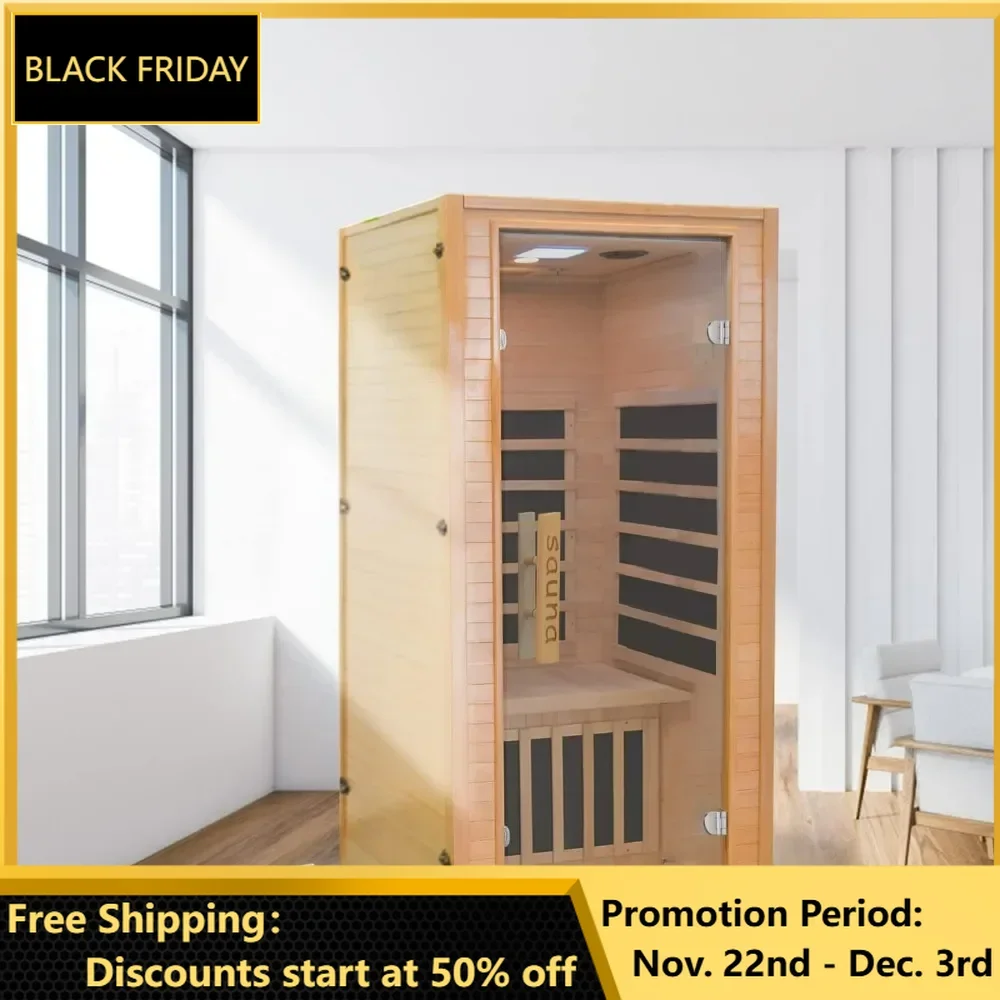 Sauna, Low EMF Infrared Home Sauna, Personal Outdoor Indoor Heaters Saunas Wood Tiny Dry Barrel Snfared At Home Sauna Room