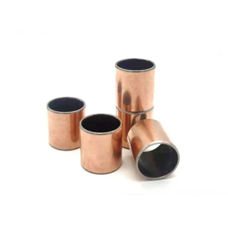 10pcs SF-1 Oil-Free Self-Lubricating Bearing Composite Bushing Inner Diameter:15/16/17/18/19mmSliding Sleeve Copper Bushing