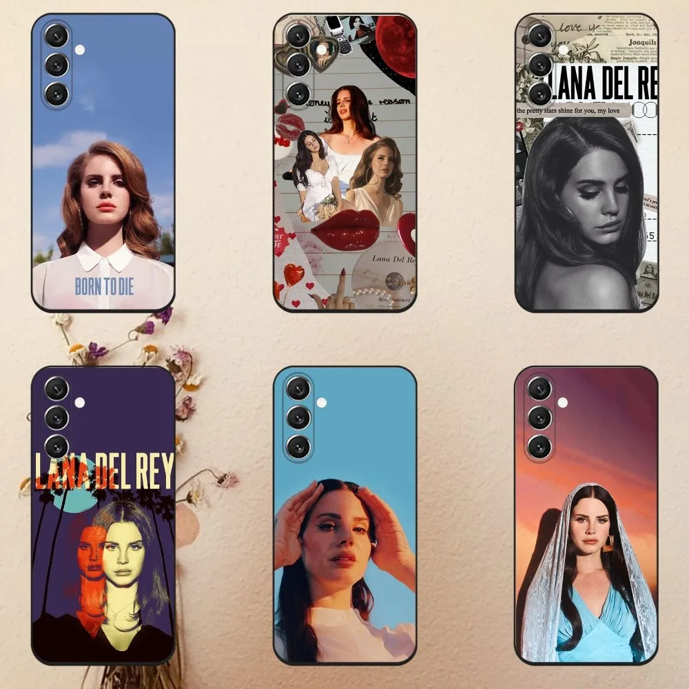 Lana D-Del Rey Singer Phone Case For Samsung Galaxy A13,A21s,A22,A31,A32,A52,A53,A71,A80,A91 Soft Black Cover