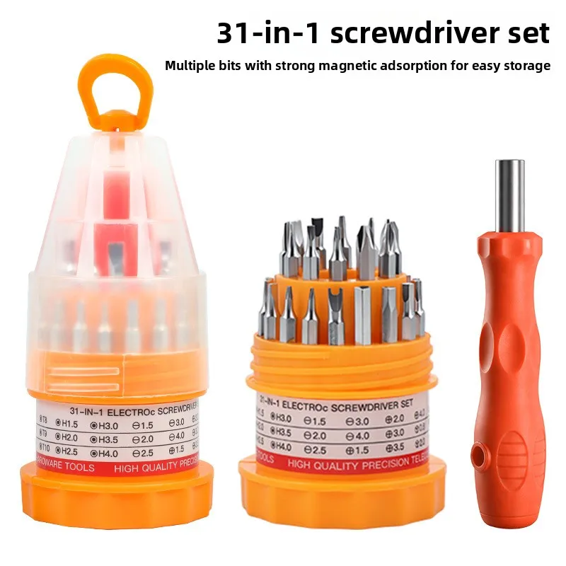 

31 In 1 Multifunctional Screwdriver Set Computer Mobile Phone Repair Tool Kit Disassemble Smart Digital Product Repair Tools