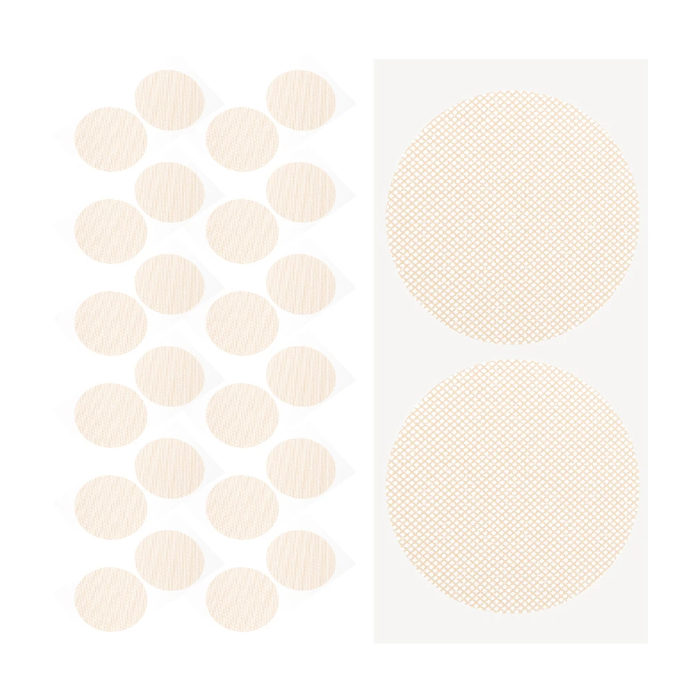 

100 Pairs Patches Skin-Friendly Breathable Pe Adhesive For Sports Gym Travel Anti-Bump Discreet Protection