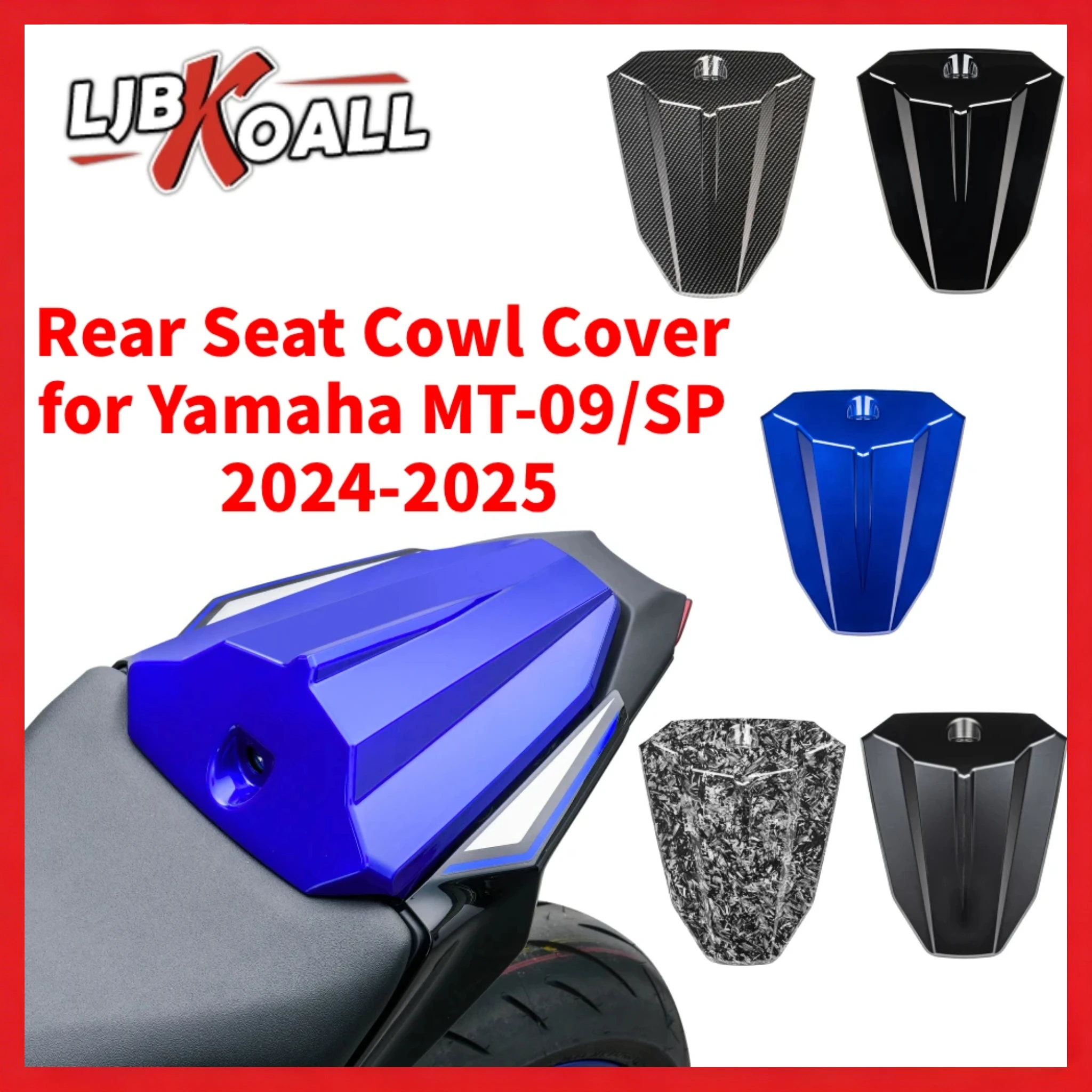 

for Yamaha MT-09/SP 2024-2025 Rear Seat Cowl Cover Passenger Hard Pillion Solo Hump Faring for MT 09 MT09 Motorcycle Accessories