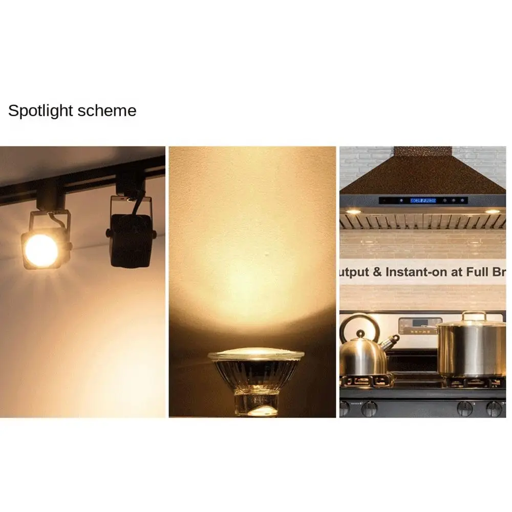 Home Reptile Heating Spotlight Dimming MR16 Minimalist Spotlights 50w GU10 Melting Wax Light Source Reptile Heating