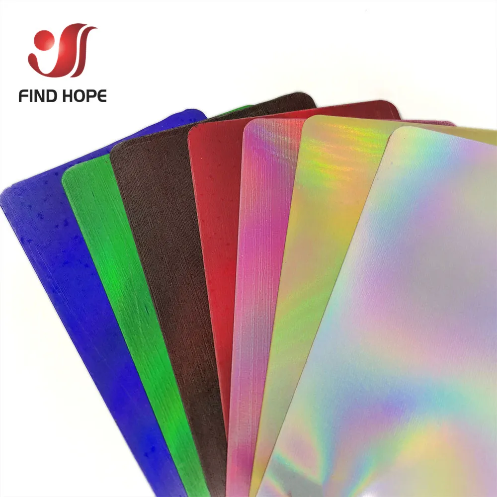 PET Iridescent Hologram Heat Transfer Vinyl Iron on T-shirts Hot Press Cut Film HTV Printing for Garment Bags Dress DIY Decor
