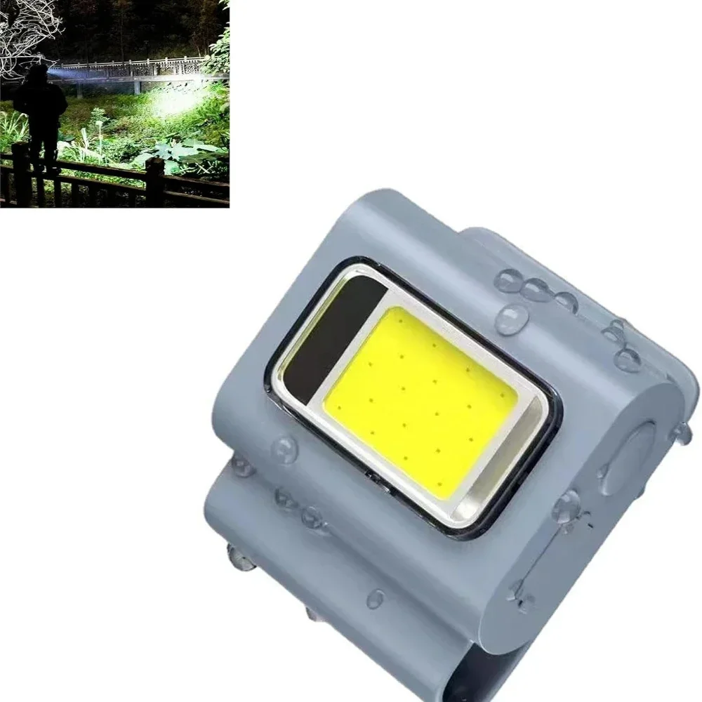 6w LED portable magnetic suction rechargeable headlights suitable for outdoor exploration camping fishing