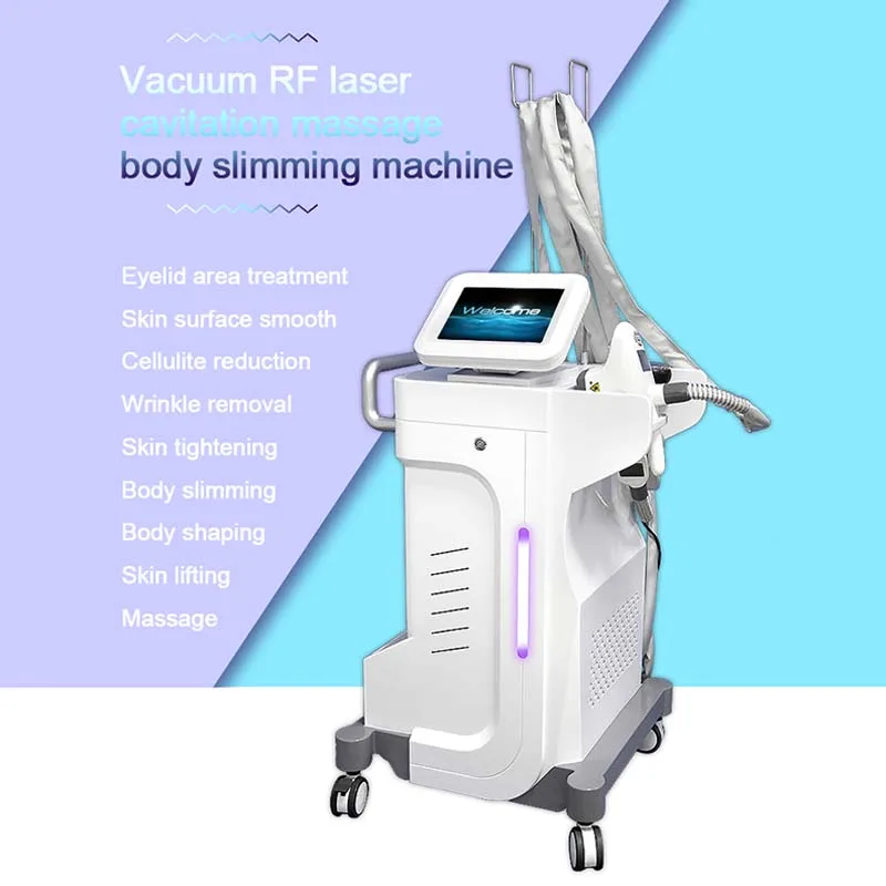Vela Vacuum Roller Body Slimming Machine Anti Cellulite Fat Removal Facial Lifting Beauty Equipment Effective Weight Loss