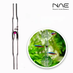 NAE Carbon Dioxide Special Ruby Backstop CO2 Bubble Counter Check Valve Pure Handmade for Aquarium Plant Tank