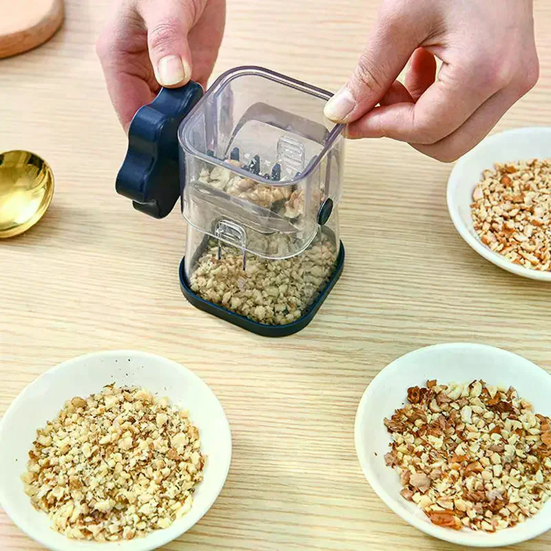 Nut Crusher Manual Peanut Paste Masher Portable Dried Fruit Crusher Grinder Hand Walnut Chocolate Chopper Kitchen Accessories