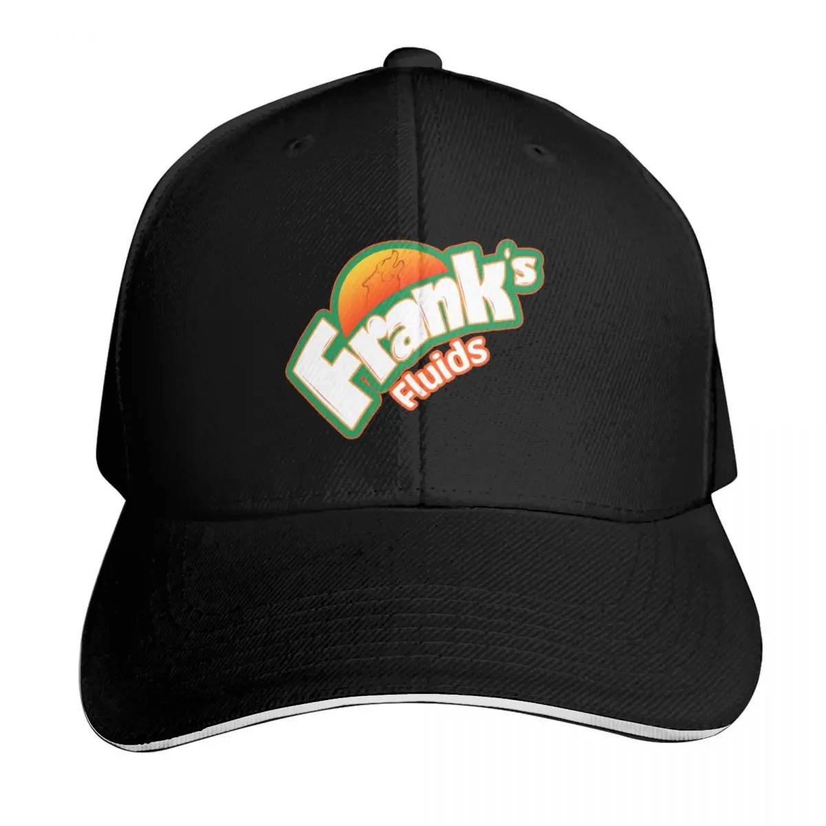 Frank's Fluids Wolf Cola Baseball Cap Moisture Wicking Quick Dry Curved Brim Classic Fit Low Profile Unstructured