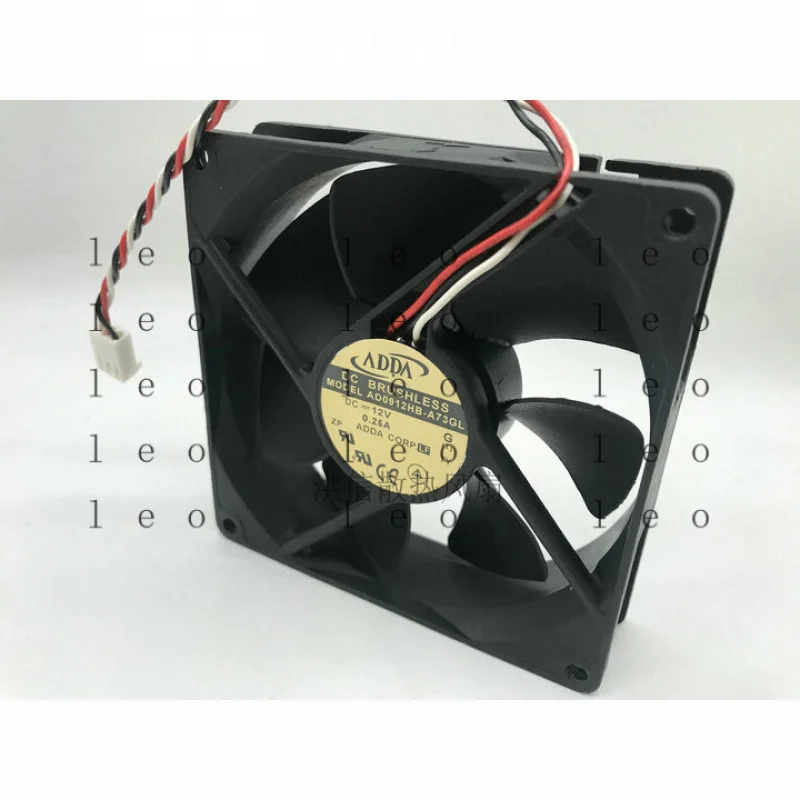 DD  1 PCS  for ADDA Fan AD0912HB-A73GL DC12V 0.25A 92*25MM cooling fan 3 Pin